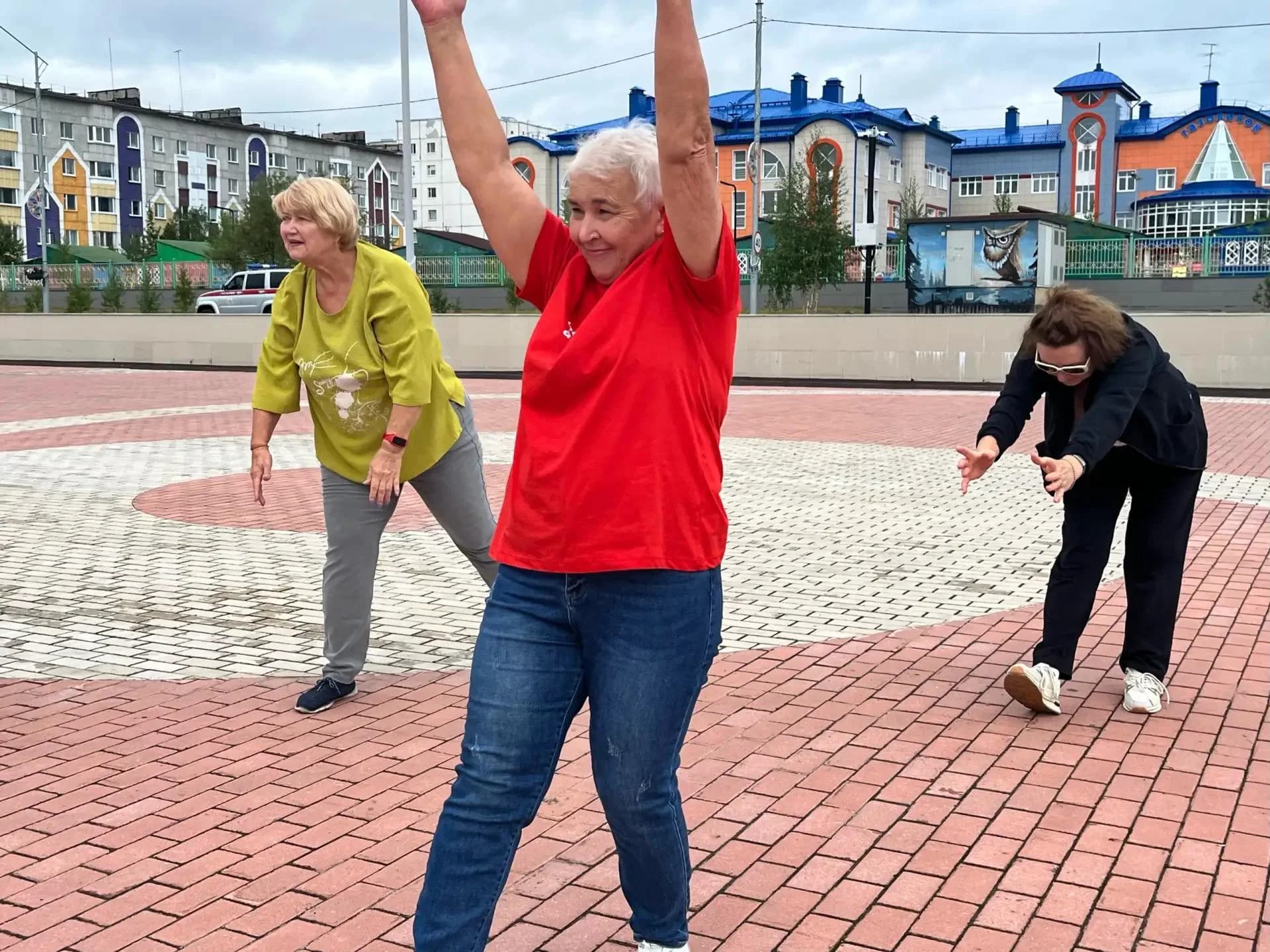 Этап оздоровительного челленджа «Секрет надымского долголетия»