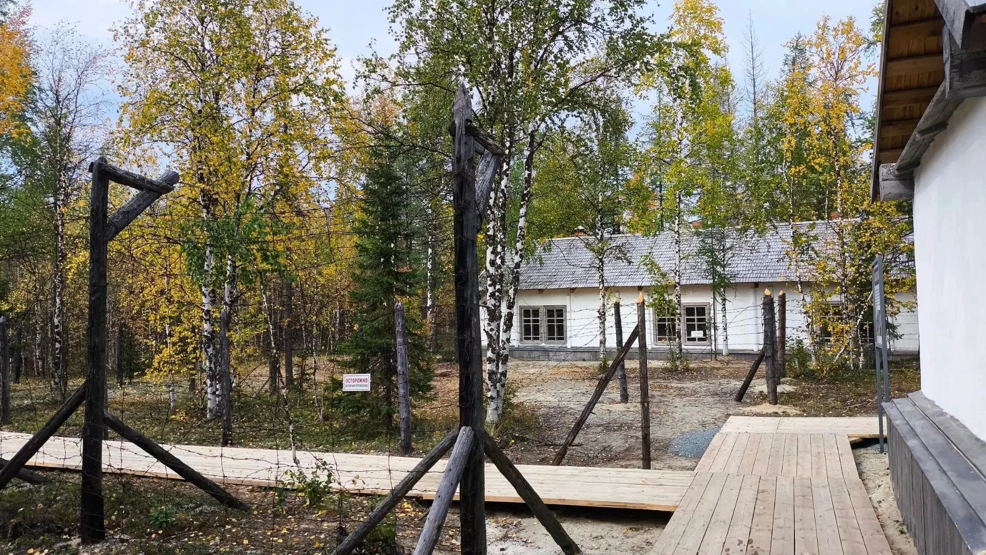 Лагпункт у разъезда "Глухариный"