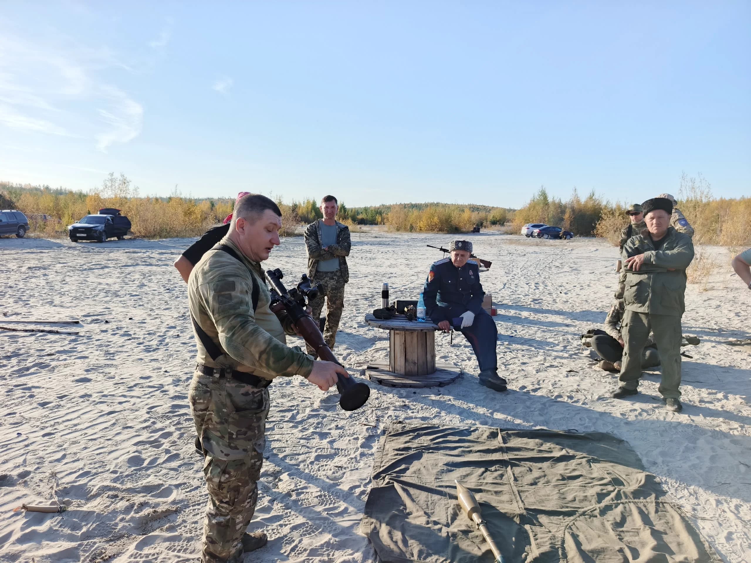 Сборы личного состава Обско‑Полярного отдельского казачьего общества (ОПОКО) Сибирского войскового казачьего общества