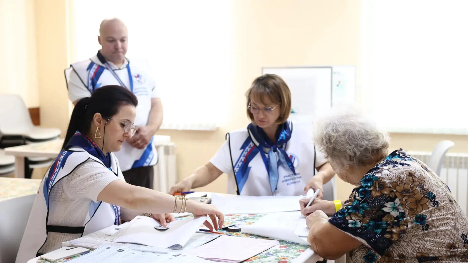 Выездное голосование в Надымской ЦРБ