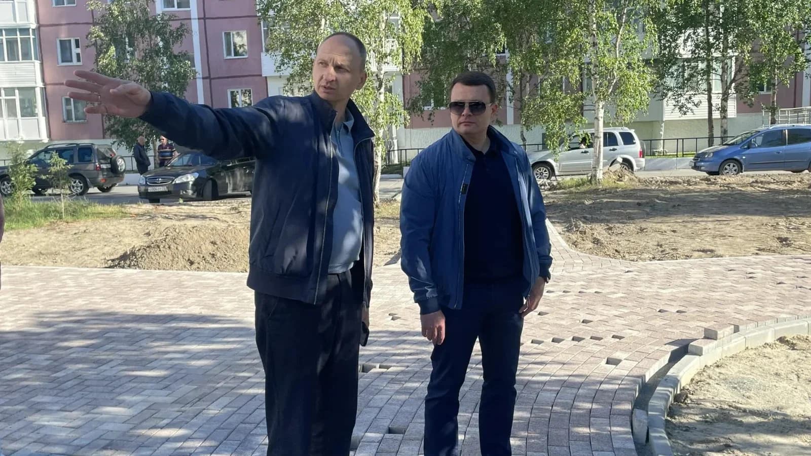 Дмитрий Жаромских оценил темпы благоустройства в Надыме