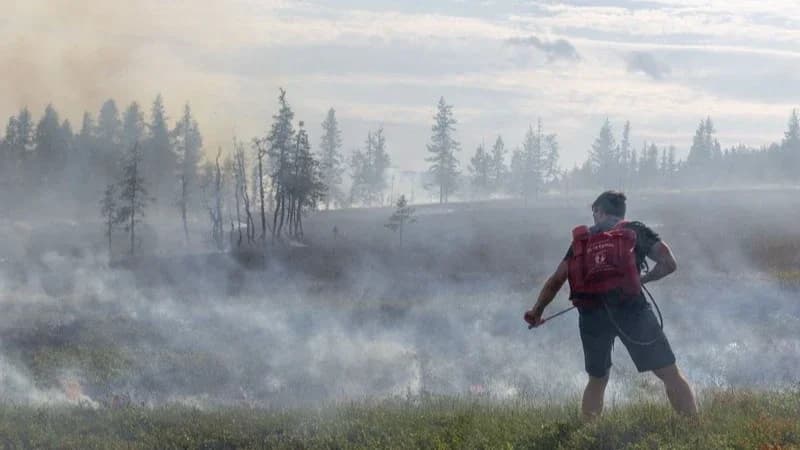 Спасатели объяснили причину задымления в Надыме