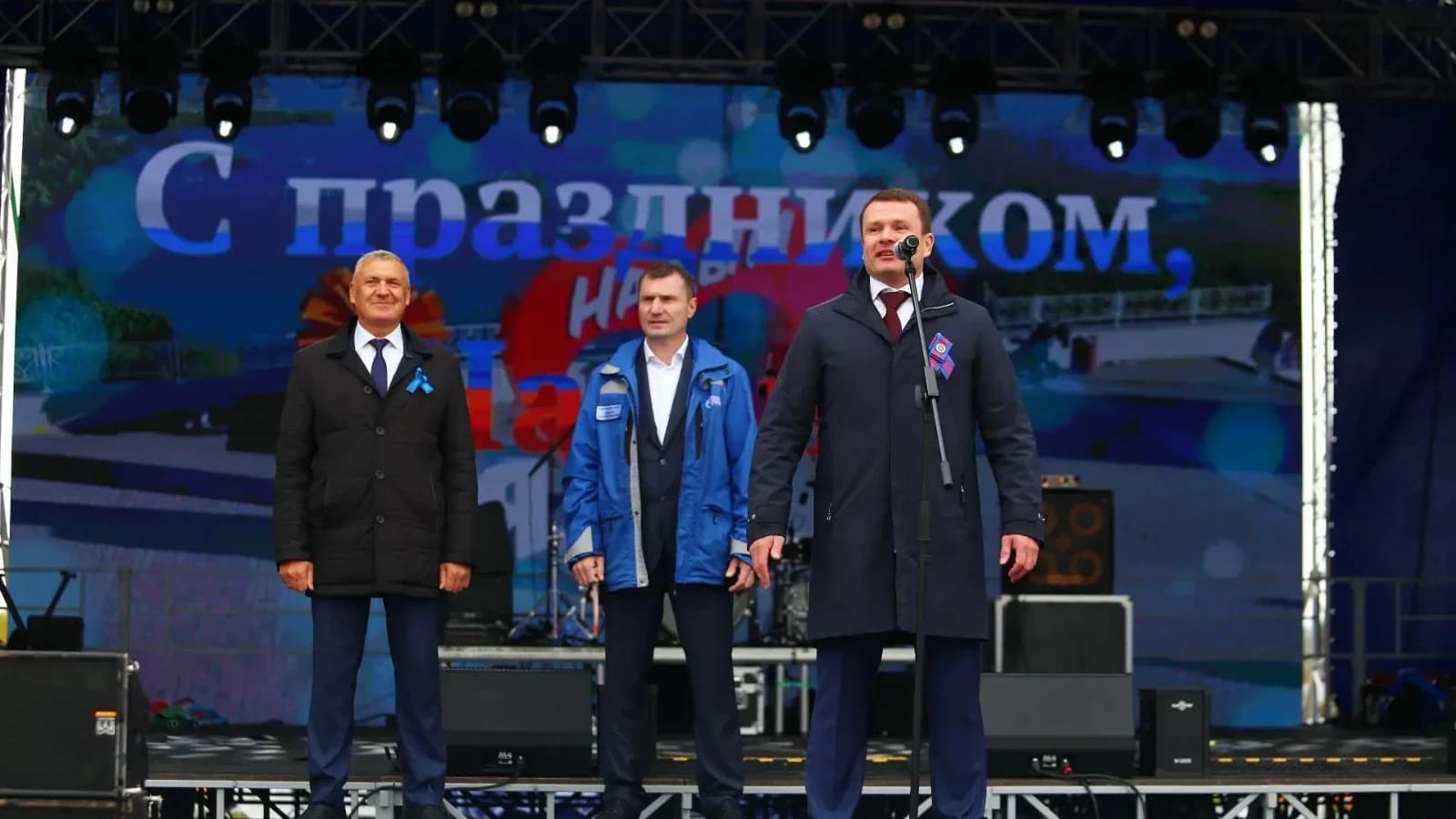 «С праздником, Надым!»: Дмитрий Жаромских дал старт праздничным мероприятиям